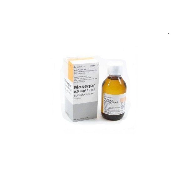 MOSEGOR 0.25 MG/5 ML SOLUCION ORAL 200 ML