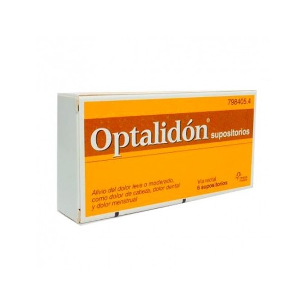 OPTALIDON 500/75 MG 6 SUPOSITORIOS