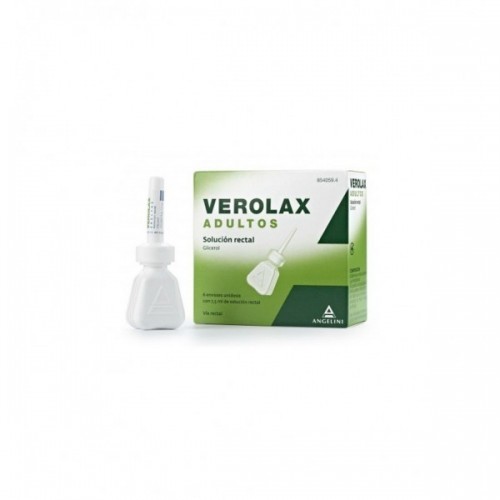VEROLAX ADULTOS 5.4 ML SOLUCION RECTAL 6 ENEMAS 7.5 ML