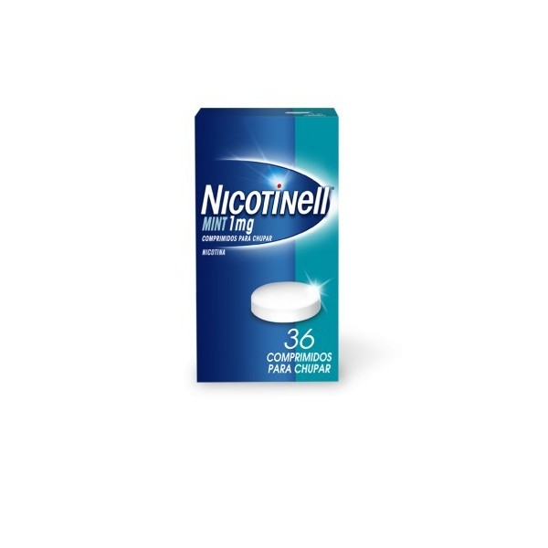 NICOTINELL MINT 1 MG 36 COMPRIMIDOS PARA CHUPAR