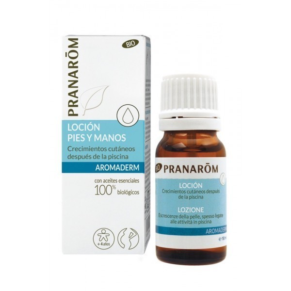 PRANAROM AROMADERM LOCION PIES Y MANOS BIO VERRUGAS 10 ML