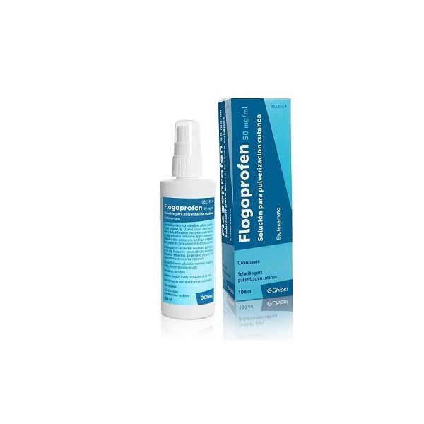 FLOGOPROFEN 50 MG/ML SOLUCION TOPICA 100 ML
