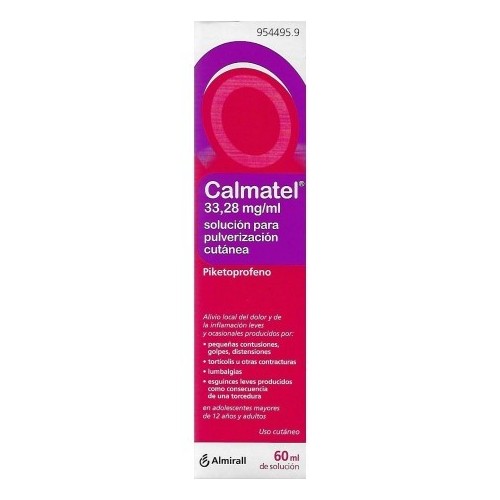 CALMATEL 33.28 MG/ML AEROSOL TOPICO 100 ML