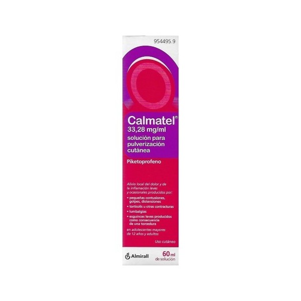 CALMATEL 33.28 MG/ML AEROSOL TOPICO 100 ML