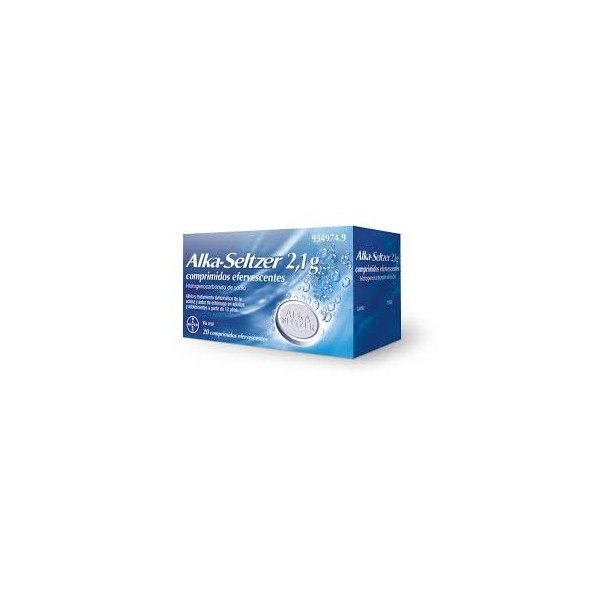 ALKA-SELTZER 2.1 G 20 COMPRIMIDOS EFERVESCENTES
