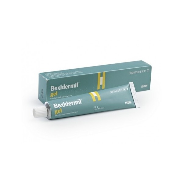 BEXIDERMIL 100 MG/G GEL TOPICO 50 G