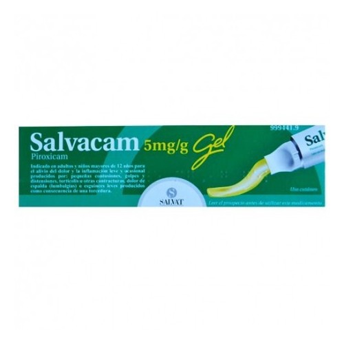 SALVACAM GEL 5 MG/G GEL TOPICO 60 G