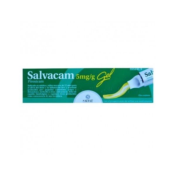 SALVACAM GEL 5 MG/G GEL TOPICO 60 G