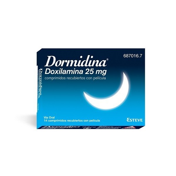 DORMIDINA 25 MG 14 COMPRIMIDOS