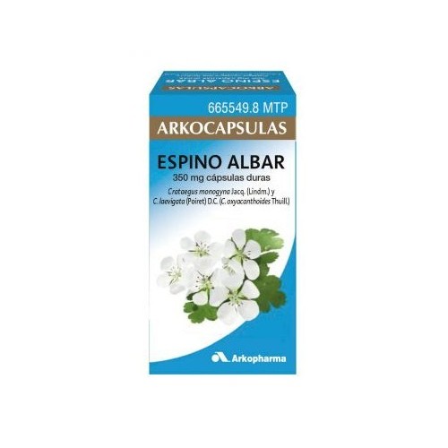 ARKOCAPSULAS ESPINO ALBAR 350 MG 48 CAPSULAS