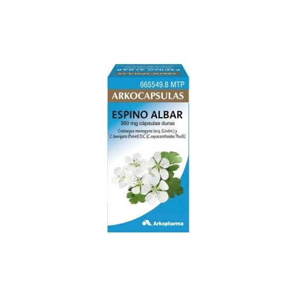 ARKOCAPSULAS ESPINO ALBAR 350 MG 48 CAPSULAS
