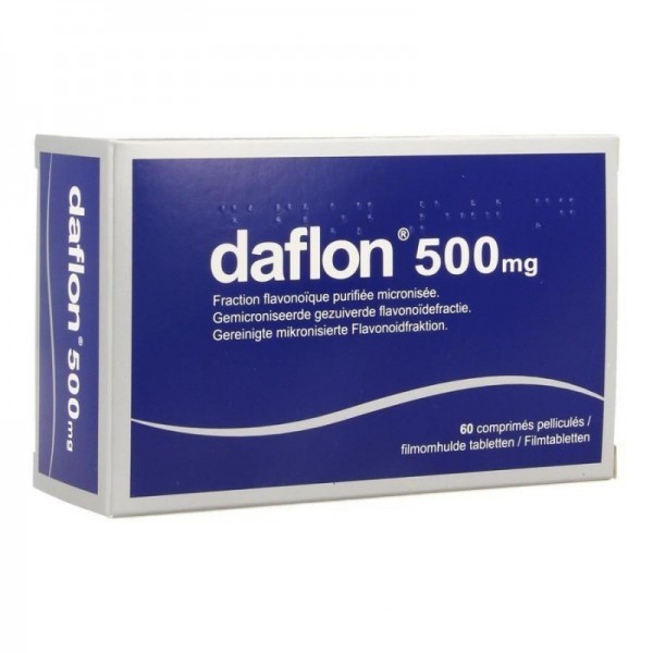DAFLON 500 500 MG 60 COMPRIMIDOS RECUBIERTOS