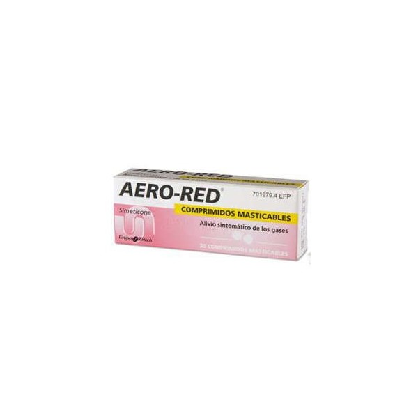 AERO RED 40 MG 30 COMPRIMIDOS MASTICABLES