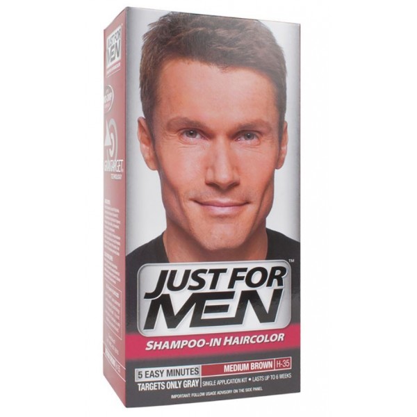 COMBE JUST FOR MEN CASTAÑO MEDIO NAT