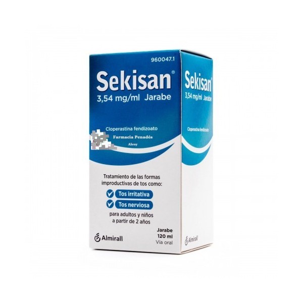 SEKISAN 3.54 MG/ML JARABE 200 ML