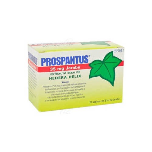 PROSPANTUS 35 MG 21 SOBRES JARABE 5 ML