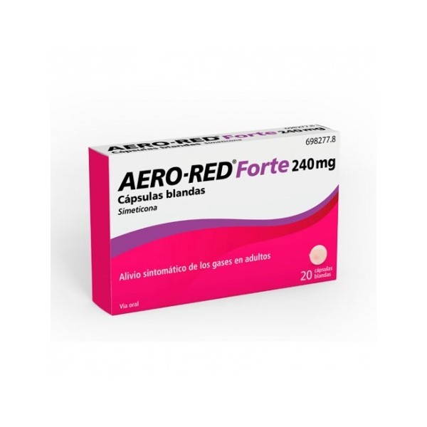 AERO RED FORTE 240 MG 20 CAPSULAS BLANDAS