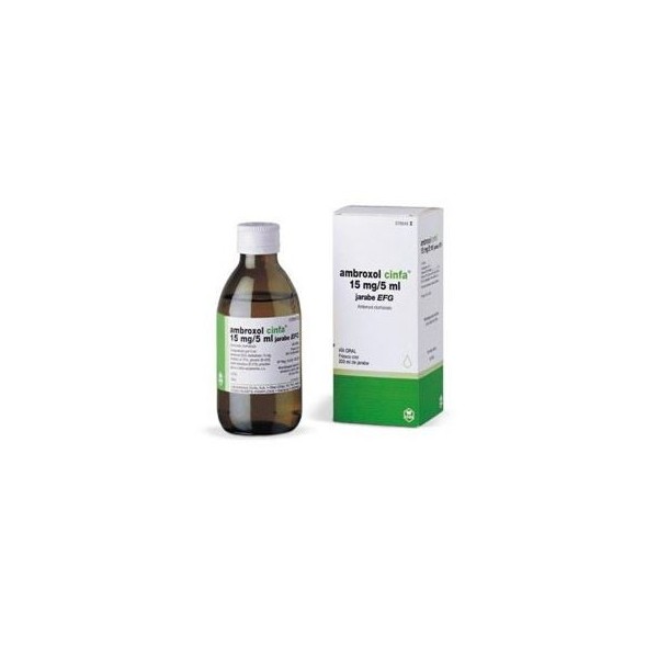 AMBROXOL CINFA EFG 3 MG/ML JARABE 200 ML