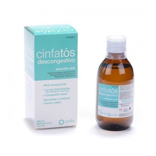 CINFATOS DESCONGESTIVO SOLUCION ORAL 200 ML