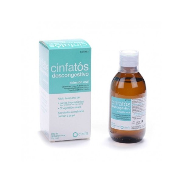 CINFATOS DESCONGESTIVO SOLUCION ORAL 200 ML