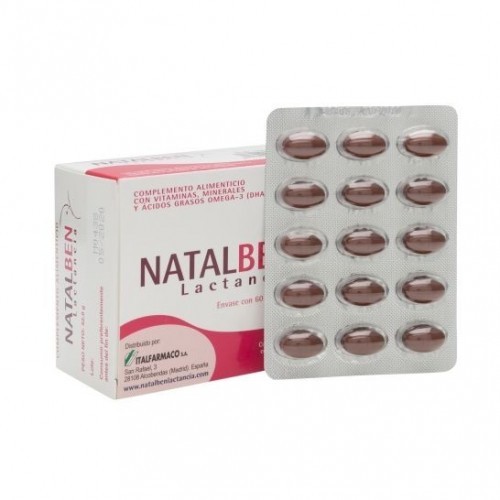 NATALBEN LACTANCIA 60 CAPS