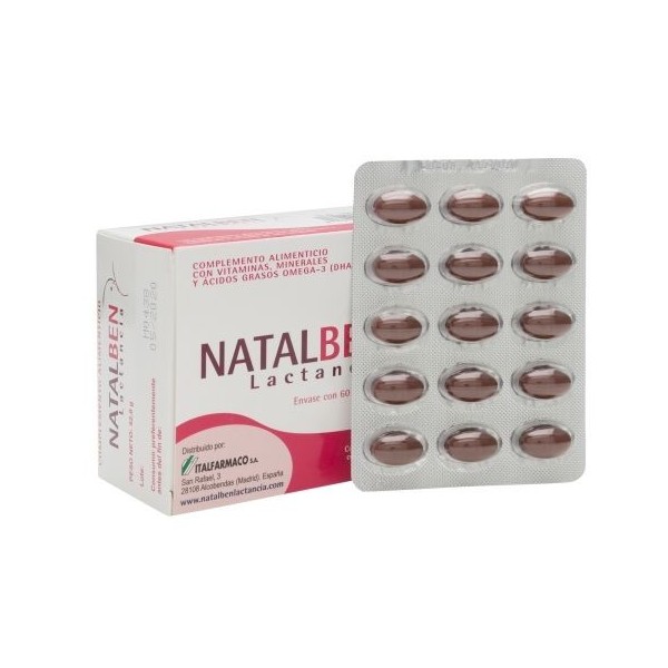 NATALBEN LACTANCIA 60 CAPS