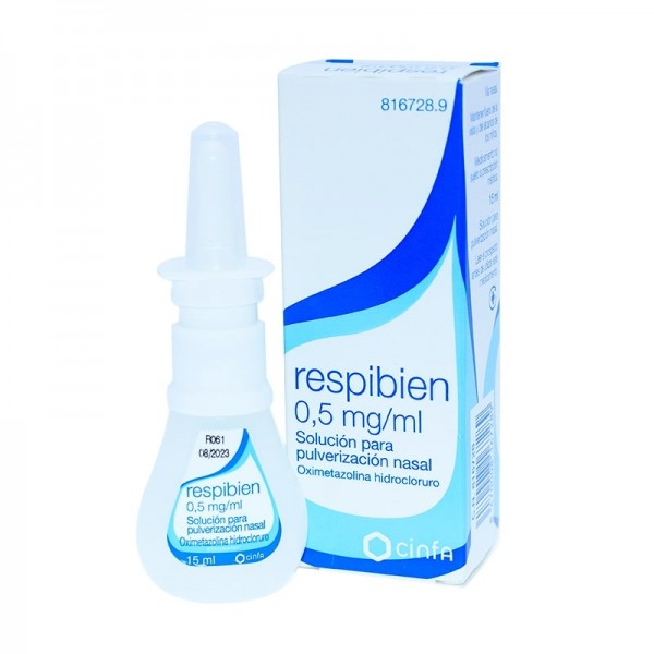 RESPIBIEN 0.5 MG/ML NEBULIZADOR NASAL 15 ML