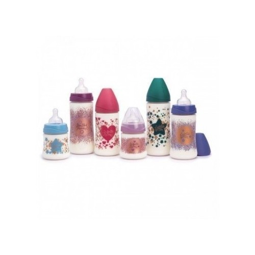 SUAVINEX BIBERÓN PREMIUM DE POLIAMIDA  T"M" 270ML +3M