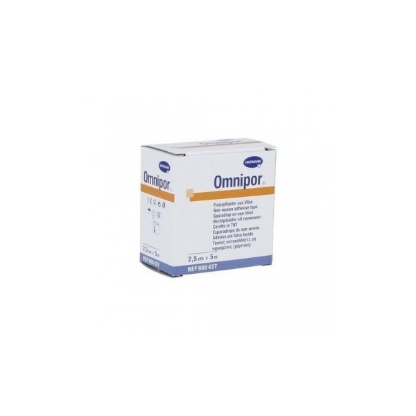 HARTMANN OMNIPOR ESPARADRAPO PAPEL SUAVE 2.5X5