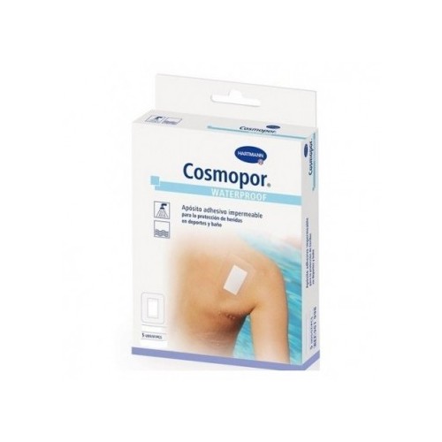 HARTMANN COSMOPOR WATERPROOF APOSITO ADHESIVO 10 CM X 8 CM 5 U