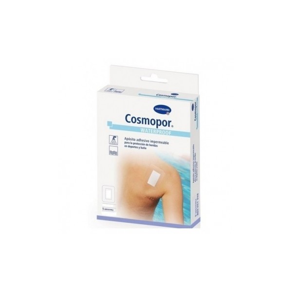 HARTMANN COSMOPOR WATERPROOF APOSITO ADHESIVO 10 CM X 8 CM 5 U