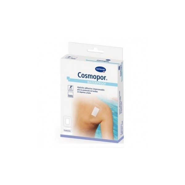 HARTMANN COSMOPOR WATERPROOF APOSITO ADHESIVO 7.2 CM X 5 CM 5 U