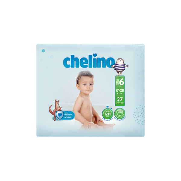 CHELINO PAÑALES T 6 27 UD