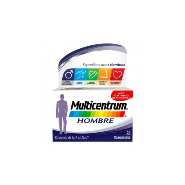 HALEON MULTICENTRUM HOMBRE 30 COMP
