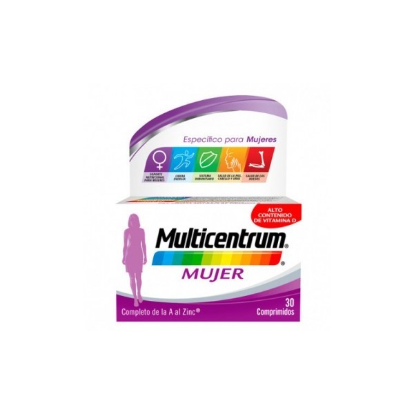 HALEON MULTICENTRUM MUJER 30 COMP