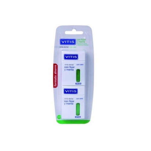 DENTAID VITIS CINTA DENTAL C/ FLUOR Y MENTA 50M DUPLO