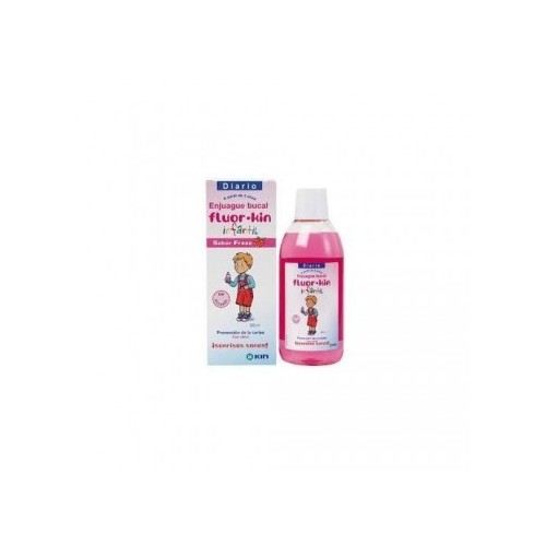 KIN FLUOR KIN ENJUAGUE INFANTIL 500ML .