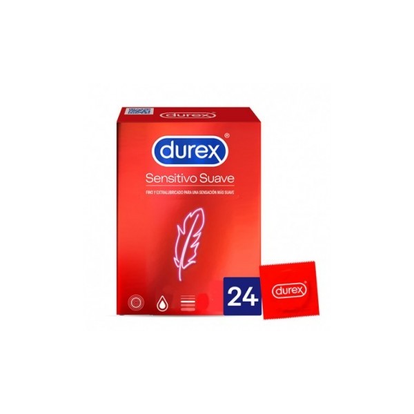 RECKITT DUREX PRESERVATIVO SENSITIVO SUAVE  24U