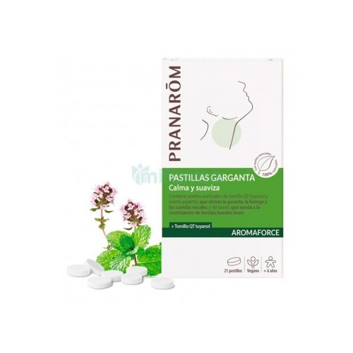 PRANAROM AROMAFORCE PASTILLAS CALMANTES  (21 PAST.)