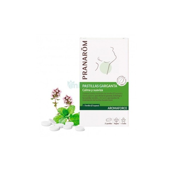 PRANAROM AROMAFORCE PASTILLAS CALMANTES  (21 PAST.)
