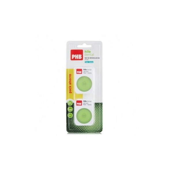 PHB HILO DENTAL FLUOR Y MENTA PTFE 50 M PACK DUPLO