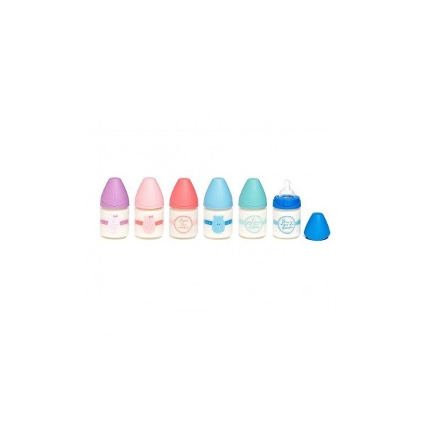 SUAVINEX BIBERON VIDRIO BOCA ANCHA TETINA REDONDA 120 ML