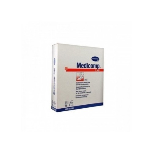 HARTMANN MEDICOMP APOSITO ESTERIL 10 X 10 CM 10 SOBRES 2 U