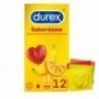 RECKITT DUREX PRESERVATIVOS SABOREAME  12 U .