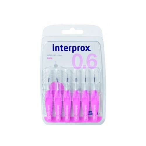 DENTAID INTERPROX NANO 6 CEPILLOS