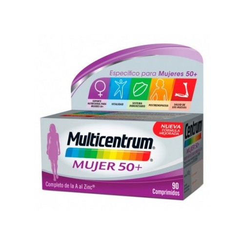 HALEON MULTICENTRUM MUJER 50+ 90 COMP .