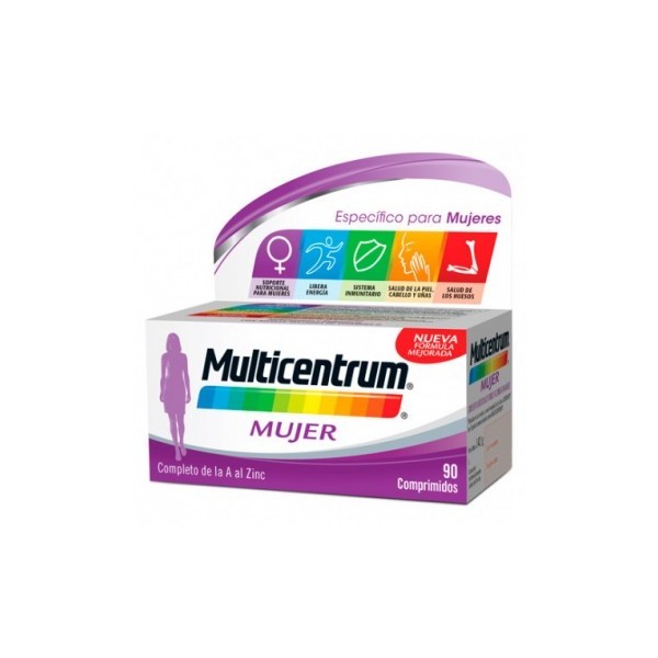 PFIZER MULTICENTRUM MUJER 90 COMP