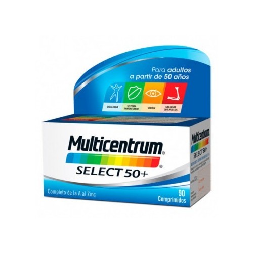 HALEON MULTICENTRUM SELECT 50+ (90 COMPRIMIDOS) .