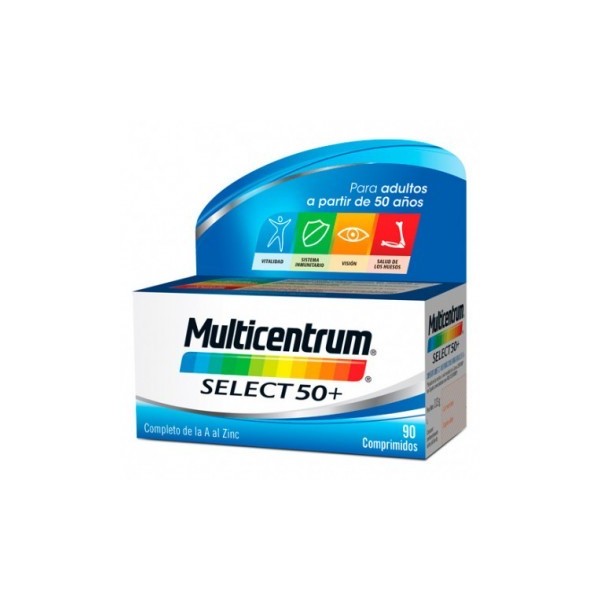 HALEON MULTICENTRUM SELECT 50+ (90 COMPRIMIDOS) .