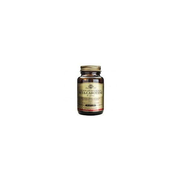 SOLGAR BETA CAROTENO NATURAL 60 PERLAS